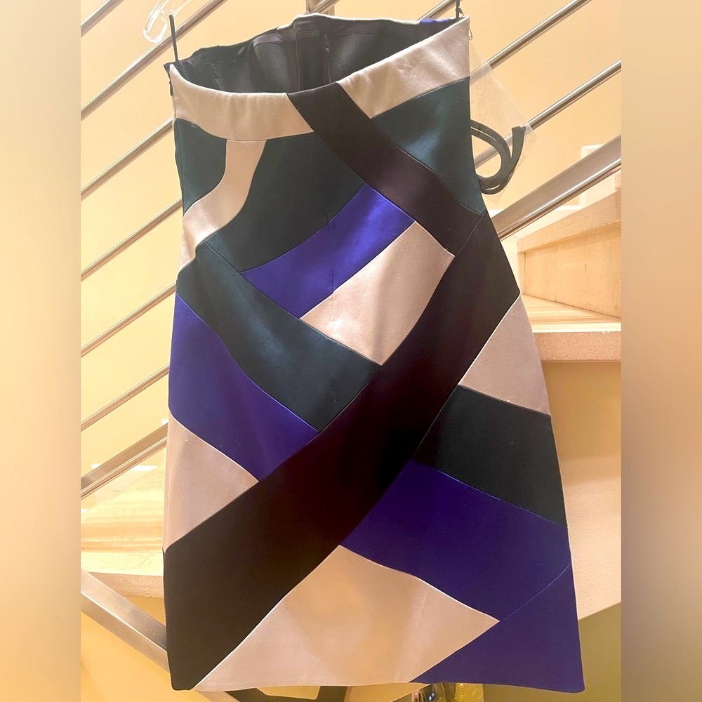 VINTAGE Elegant GIORGIO ARMANI  Blue DRESS